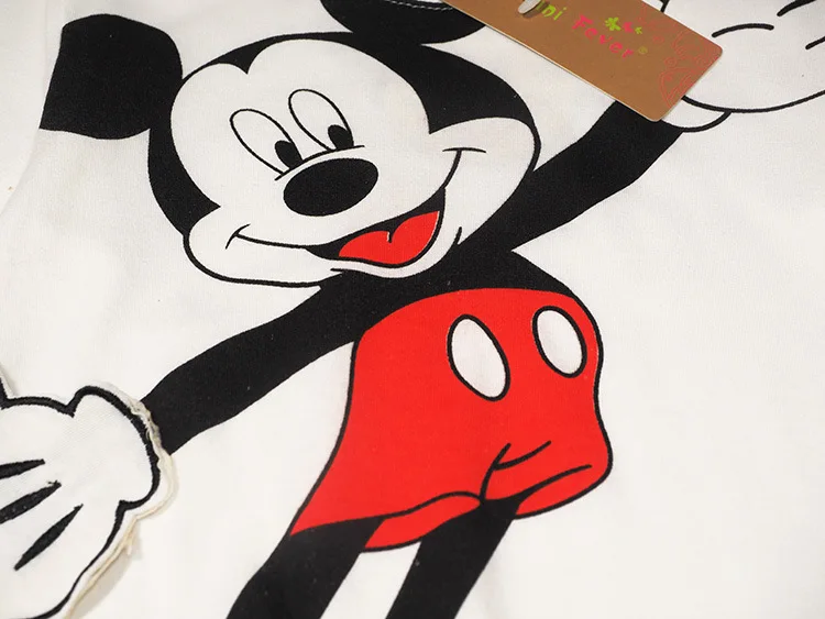 Children's Clothing Set Mickey Minnie Infant Tracksuits Cotton Full Sleeve Kids Boy Outfits Child Sports Suit Baby Girl Clothes | Детская