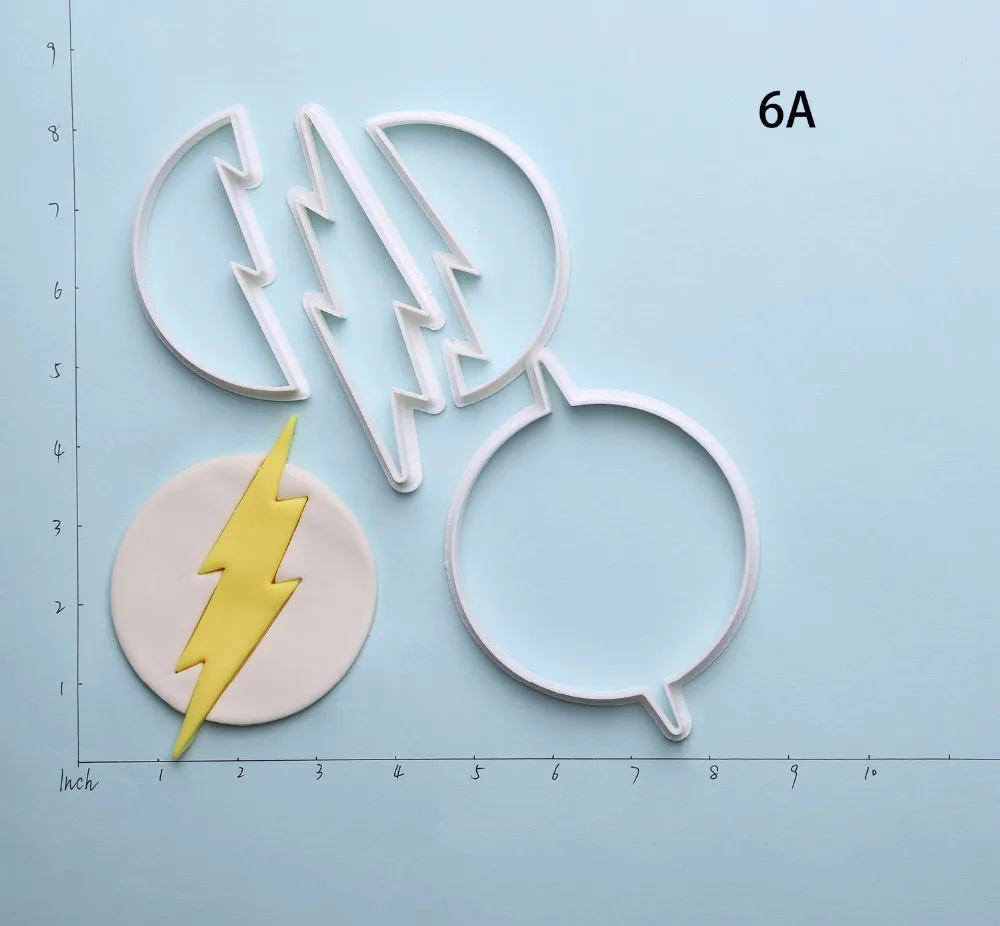 Милая молниевая фотоформа для выпечки торта сделанная на заказ 3D-печать набор
