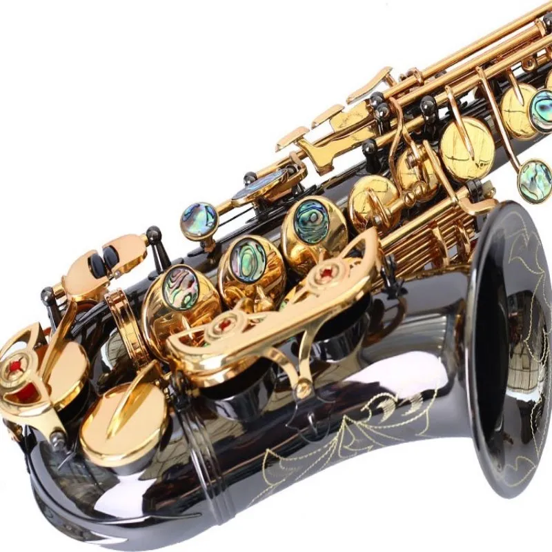 Сопрано саксофон Bb Wind Instrument Sax Western Instruments Black saxofone saxofon Soprano Музыкальные