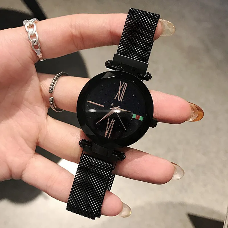 Women Watch Luxury Brand Fashion Quartz Lady Stainless Steel Bracelet watch Casual Mesh Clock montre Female mujer saati Freeship