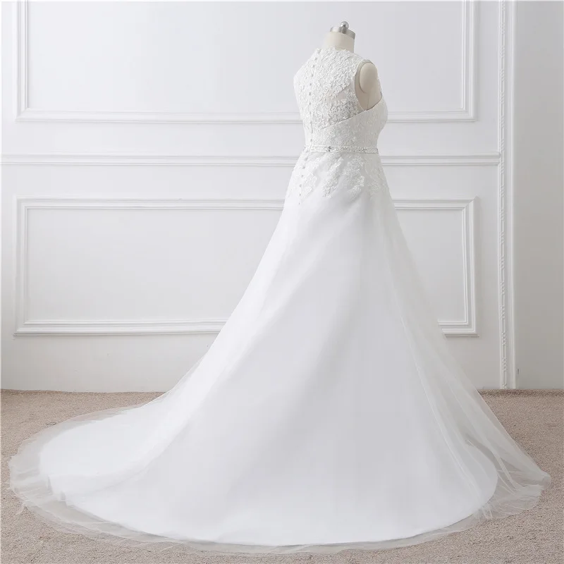 Vestido Де Noiva Casamento Sexy V Шеи Кружева Бальное платье Свадебное Платье На Заказ