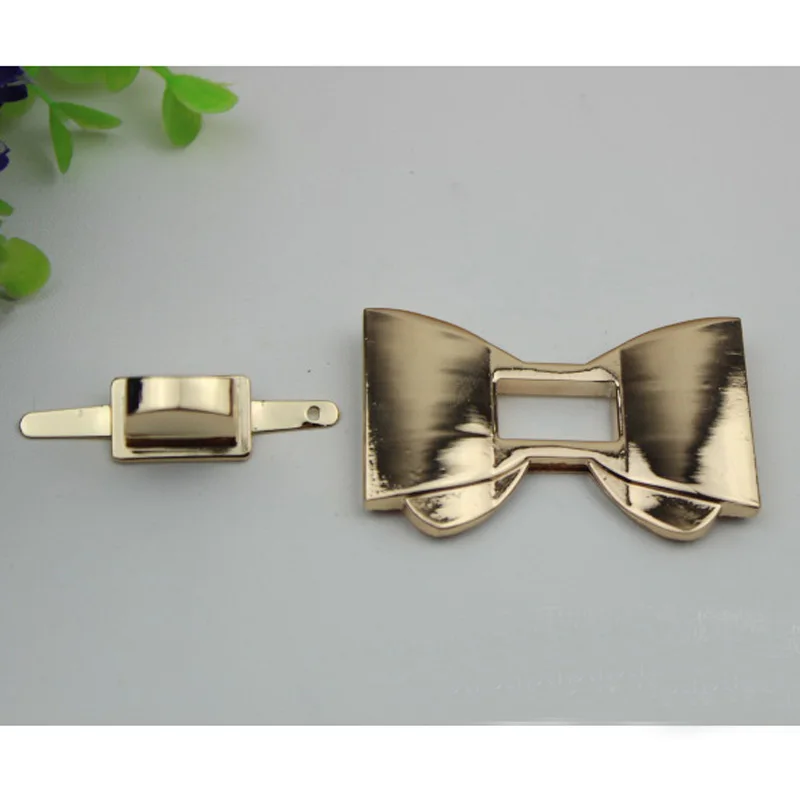 Сделай Сам Золотая Бабочка Поворотная застежка сумка аксессуары часть