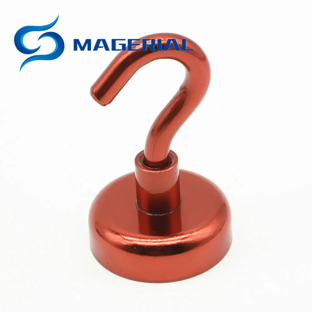 2PCS Magnet Hook Door Organizer Diameter 25mm Magnetic Pots Coat 1&quot Dia. Strong for Home Kitchen Utensils Hanger 7 Colors|Магнитные