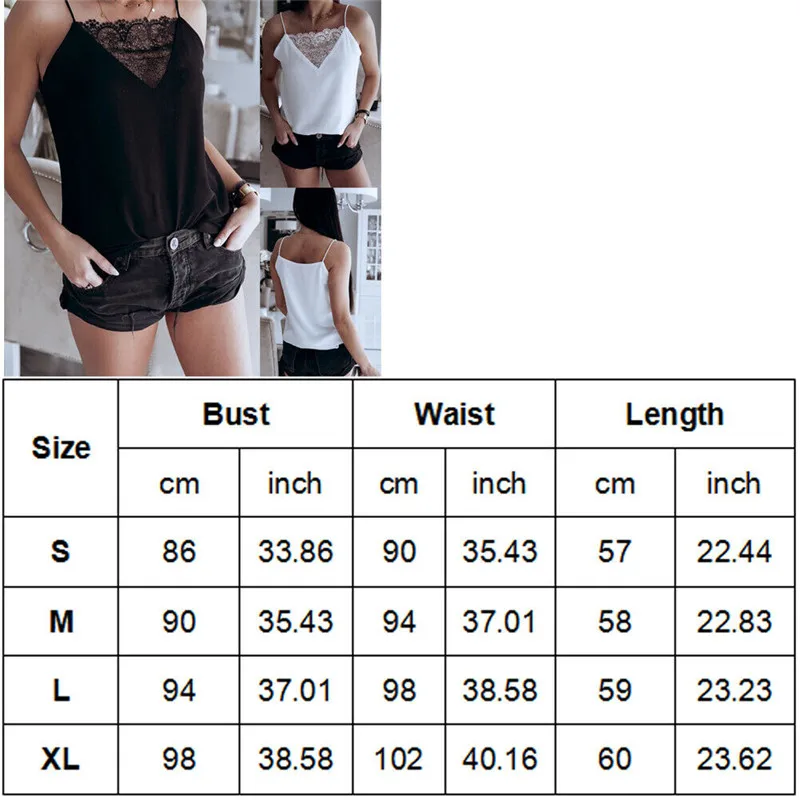 Женская майка без рукавов кружевная летняя Базовая Сексуальная футболка с