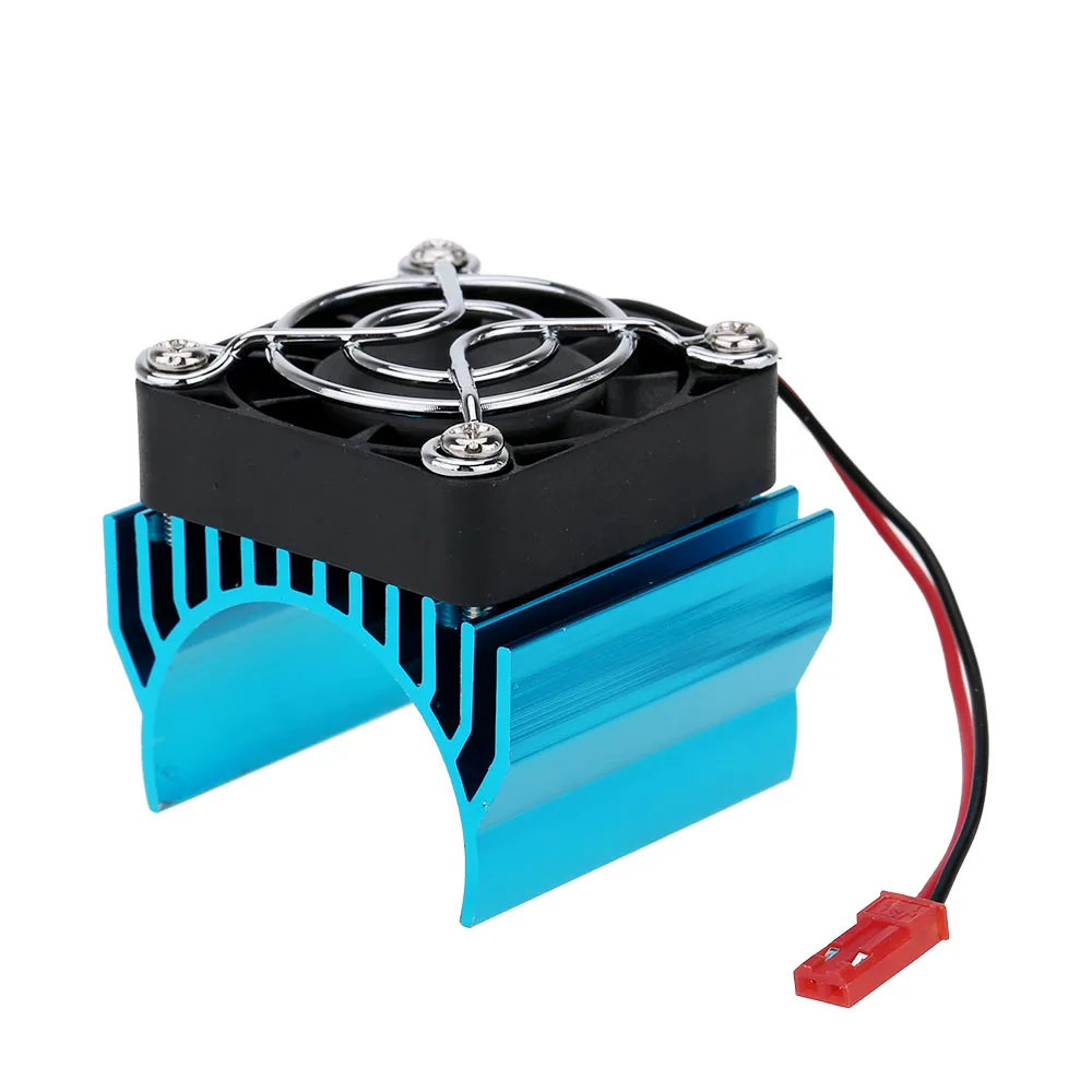 Радиатор двигателя 7020 с охлаждающим вентилятором для 1/10 RC Car 540/550 3650|motor heat sink|motor