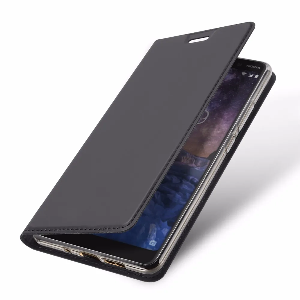 Для Nokia 7 Plus чехол роскошный Флип PU кожаный для 5 1 2 3 6 8 X6 X7 защитный чехол-кошелек |