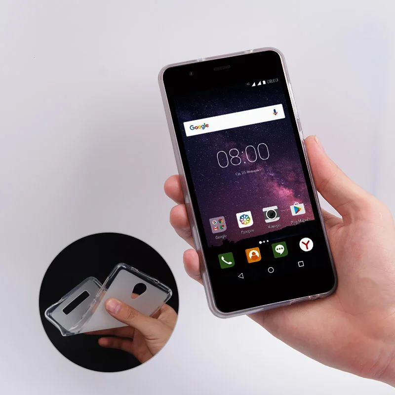 Роскошный мягкий силиконовый чехол из ТПУ для Philips S318 задняя крышка защитный