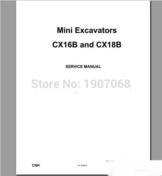 Case Workshop Manuals - Service DVD |