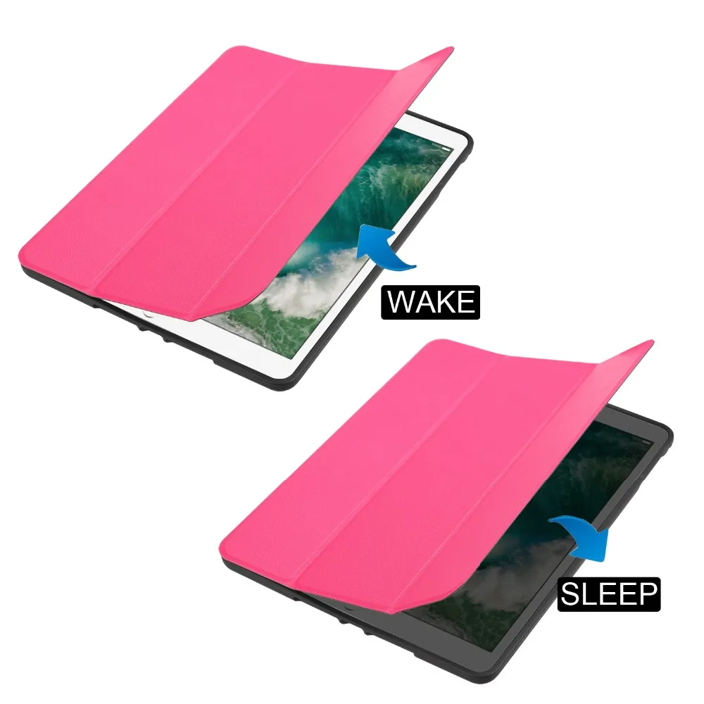 Чехол для iPad 7th 10 2 2019 ультратонкий защитный чехол с держателем карандашей Apple