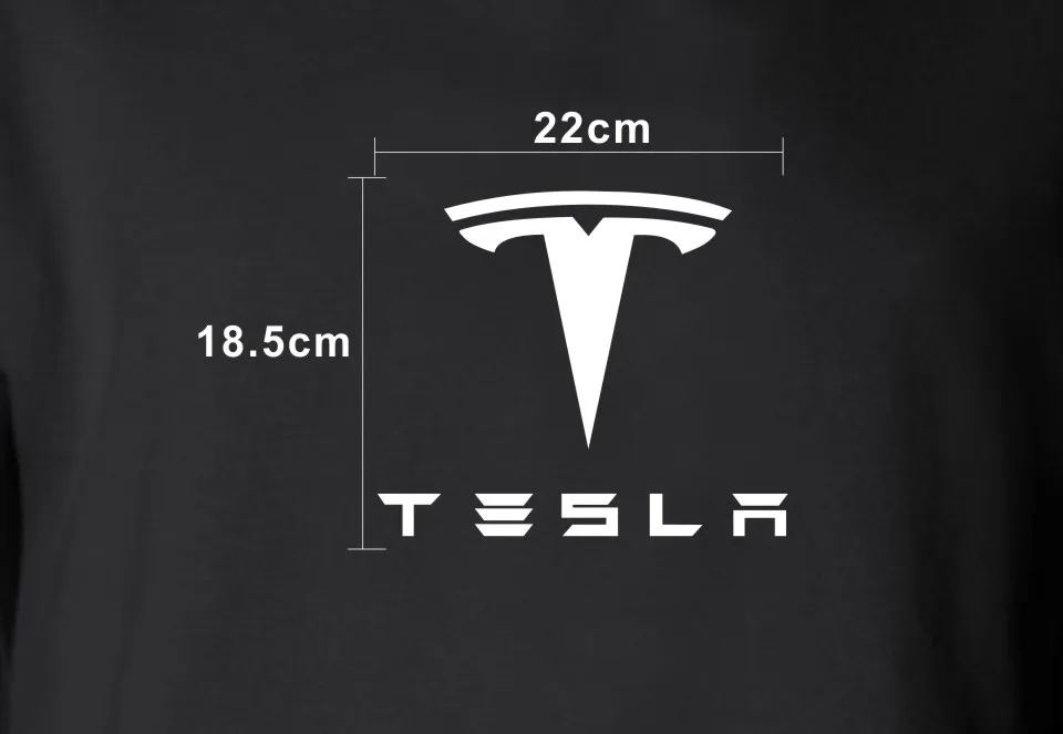 Футболка Tesla Для мужчин футболки с длинным рукавом для девочек с Tesla Motors черно-белая футболка в 4XL брендовые футболки