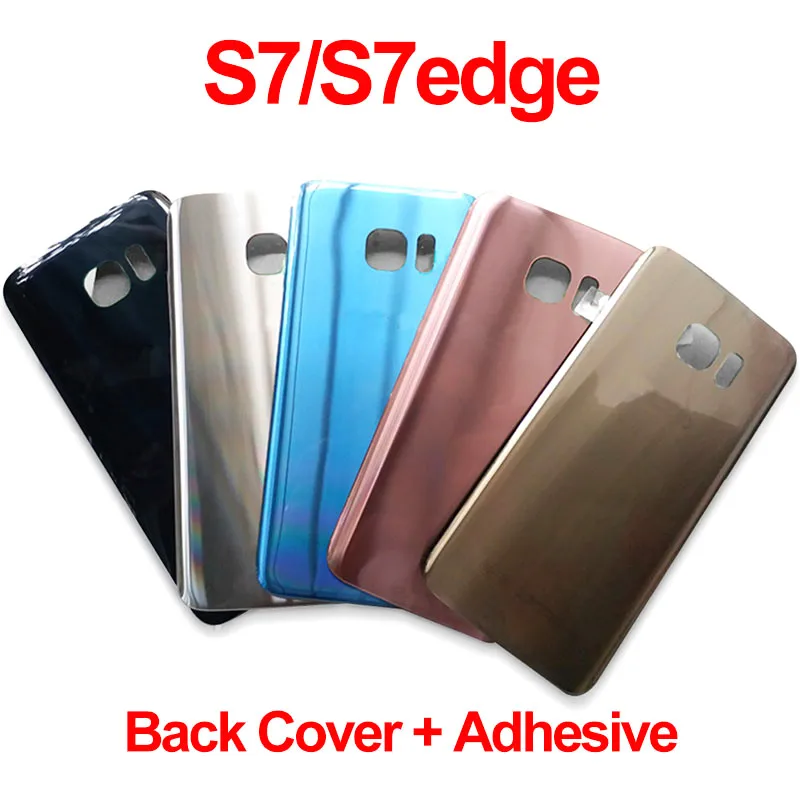 Крышка батарейного отсека для SAMSUNG Galaxy S7 edge G930A G930F G935F G935A|Корпусы и рамки