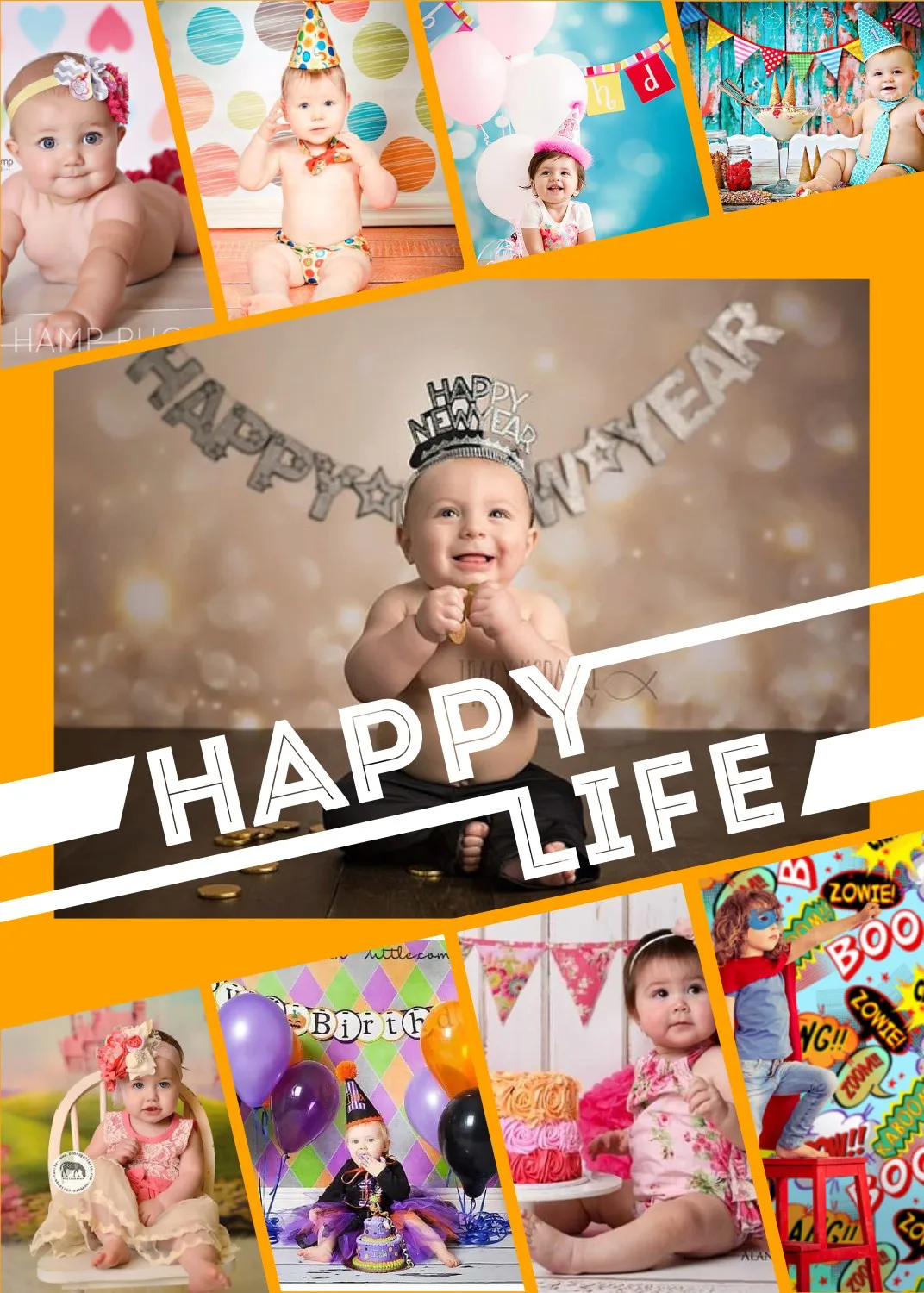 Золотистый единорог розовые полосы день рождения фотографии фоны фото фон