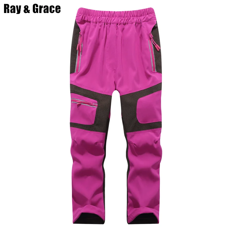 Летние уличные штаны для девочек RAY GRACE быстросохнущие водонепроницаемые