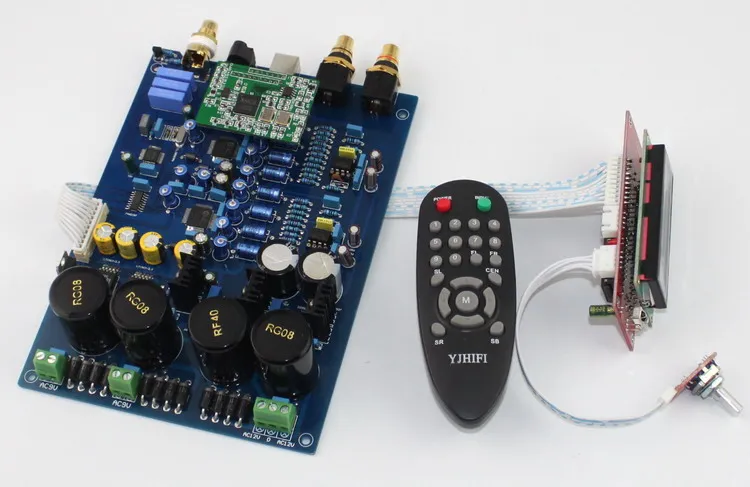 Новая ЦАП Плата декодера AK4497/Плата усилителя DIY за исключением usb карты XMOS U8|amplifier