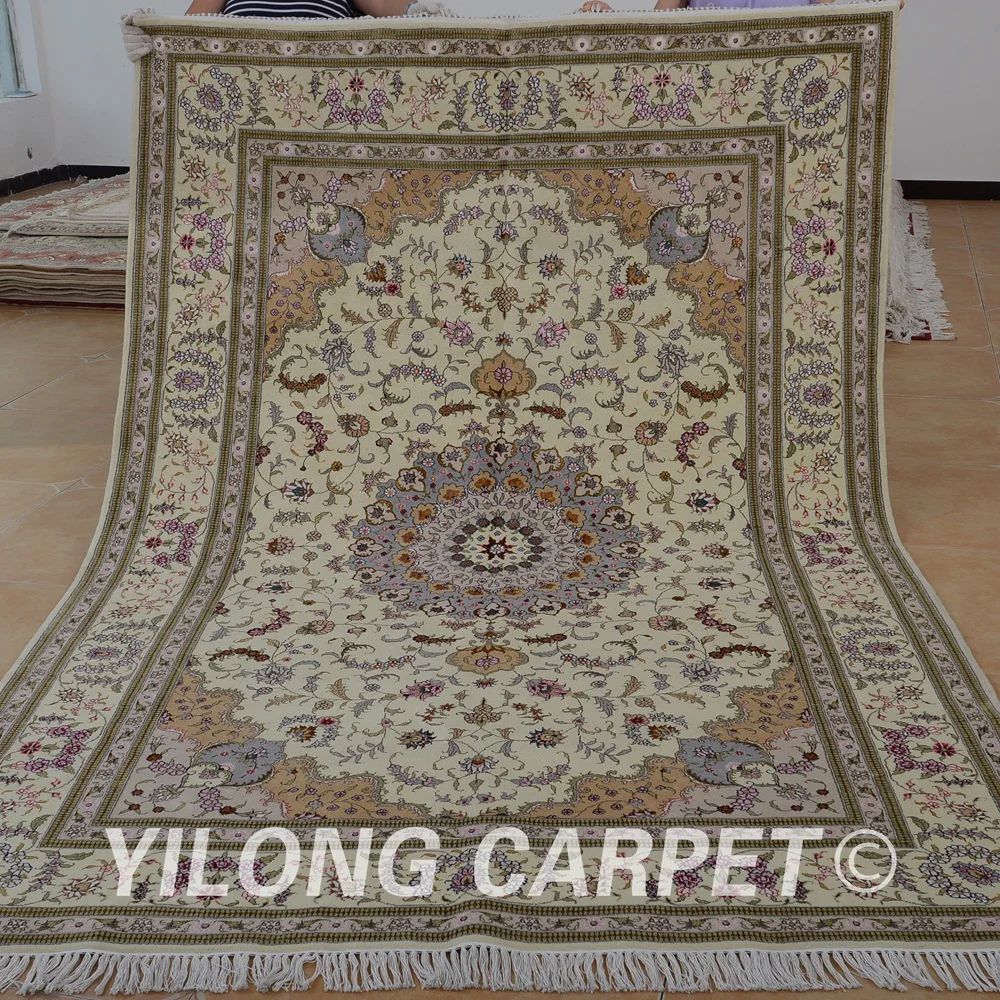 

Восточный турецкий шерстяной ковер Yilong 6 'x 9', изысканные традиционные шерстяные китайские коврики и ковры (1391)