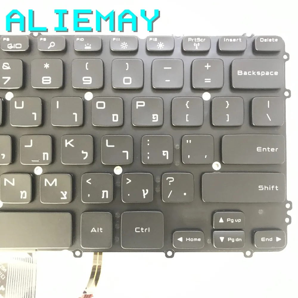 Абсолютно новая Оригинальная US-HB клавиатура с подсветкой для DELL XPS15-9530 PRECISION M3800 3800 с черной подсветкой