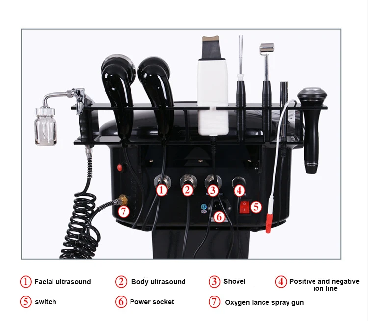 Newest Aquaskin black comprehensive combine skin care oxygen machine | Красота и здоровье