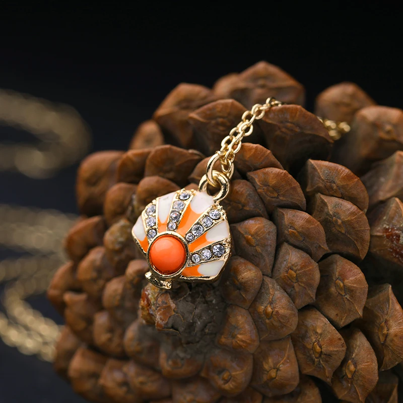 Недорогое очаровательное стильное ювелирное изделие простое ожерелье в форме