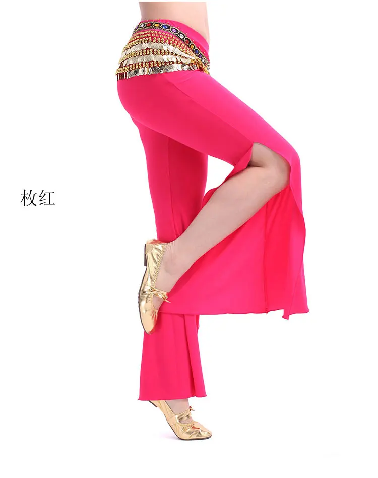 Rose Pant Only Женские леггинсы для Танцев Живота женские танца живота трико для танца живота египетские брюки для клуба взрослых тренировочные брюки для танца живота юбка - Цвет: Rose Pant Only
