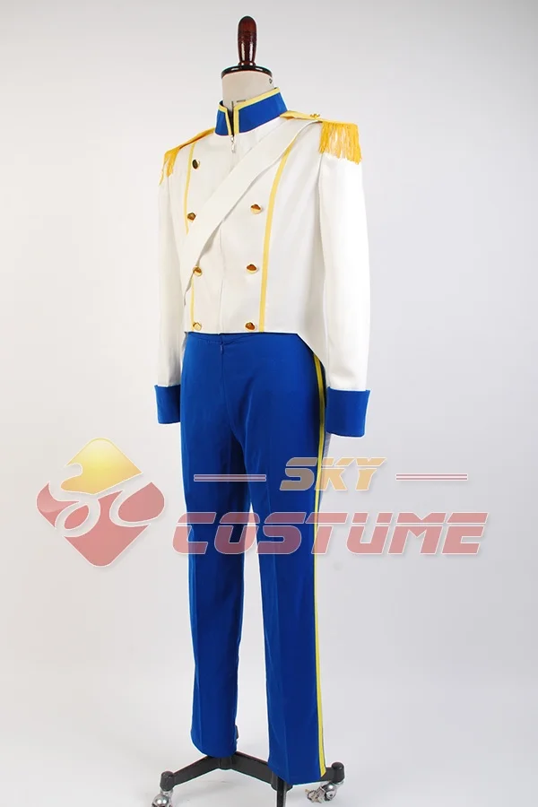 Русалочка 1989 принц Эрик Косплэй взрослый костюм Для мужчин Униформа костюмы для