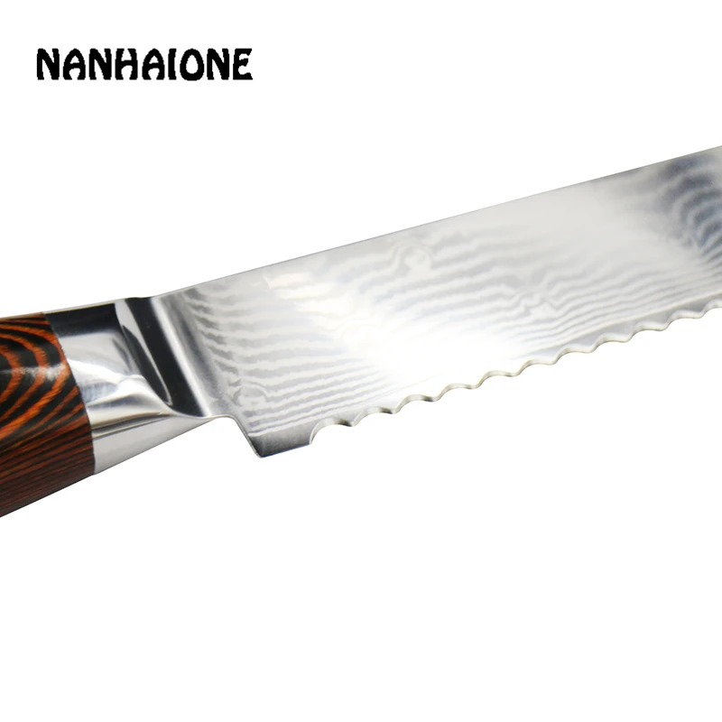 NANHAIONE Высший сорт нож для хлеба кухонные хлебобулочные Инструменты ножи с