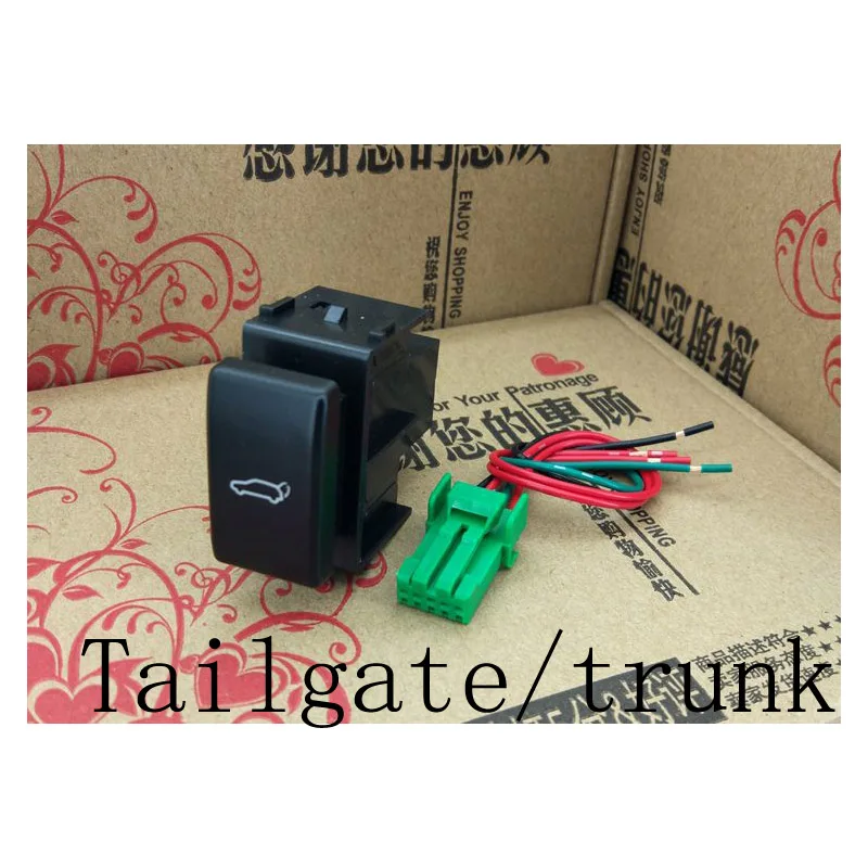tail gate Светодиодный светильник для тумана, радар, датчик парковки, камера, регистратор, вентилятор для монитора, крышка багажника, кнопка включения, провод для Nissan MURANO 2011-13 370Z - Цвет: tail gate