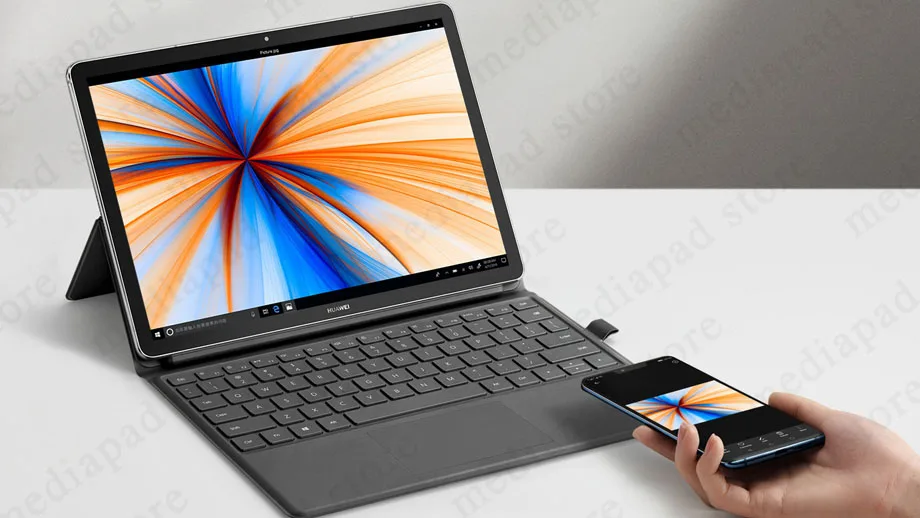 HUAWEI MateBook E 4G ноутбук 12 дюймов 2160x1440 пикселей ips экран Восьмиядерный с поддержкой OTG отпечатков пальцев ноутбук