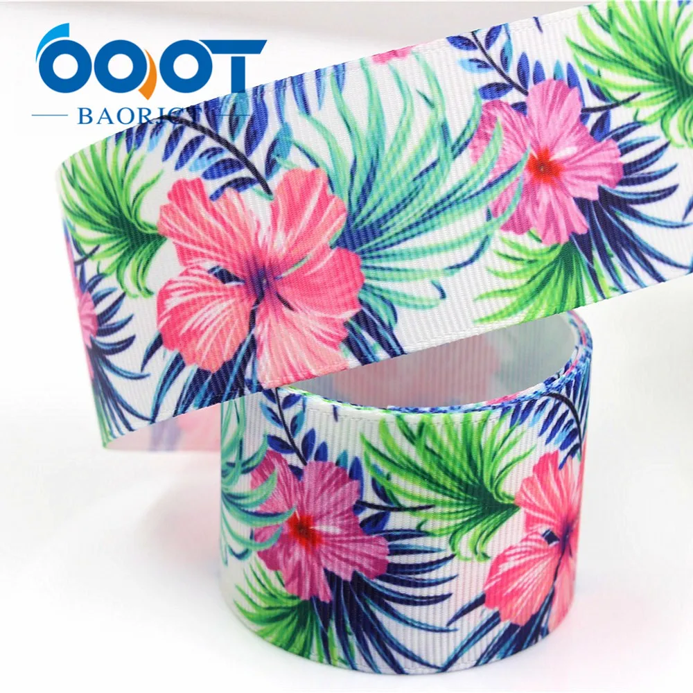 OOOT BAORJCT 183175 38 мм 10 ярдов мультфильм ленты с цветами Термальность печатным