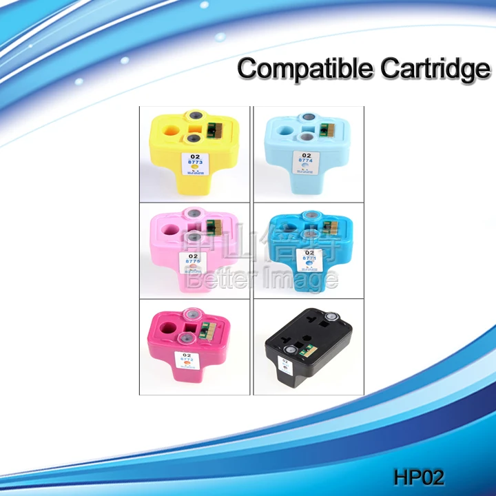 

INK WAY 12 Pack 02 Ink Cartridge For HP Photosmart C7280 3310 D7360 D7160 C5180 8250 etc.