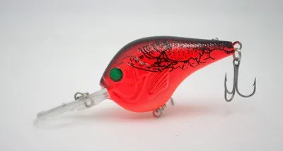 Рыбалка заманить Crank Bait глубокое погружение воблеры 11g длинный Литой