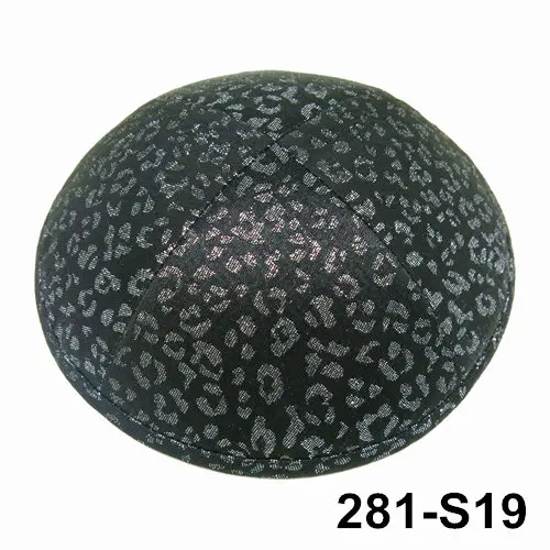 Если покупатель более 5 лотов(50 шт) будет be10% скидка Kippot Kippah Kipa 19 см Skullies Jean Yarmulke Beanies шляпа-Кепка с черепом - Цвет: 281S19