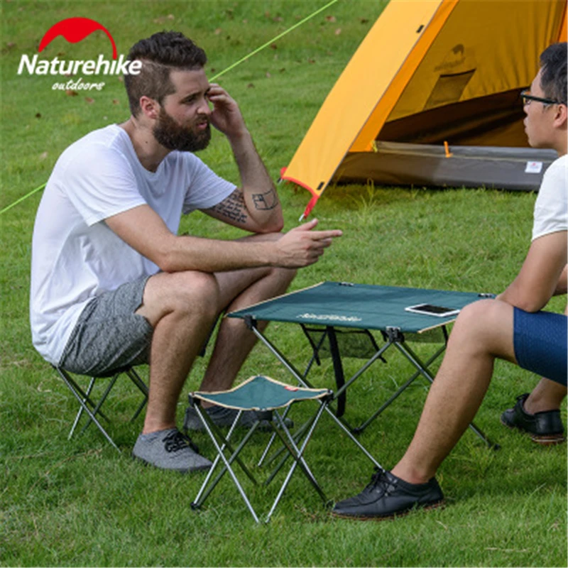Naturehike Сверхлегкий портативный открытый складной стул для рыбалки маленькая
