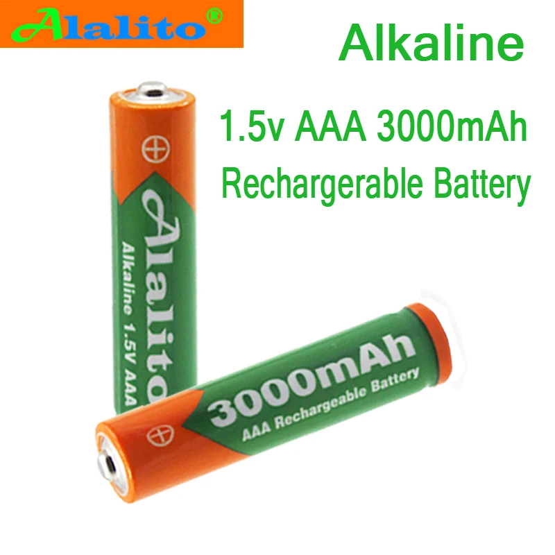 1 4 шт/партия AAA батарея 3000 mah 5 V Щелочная аккумуляторная для дистанционного