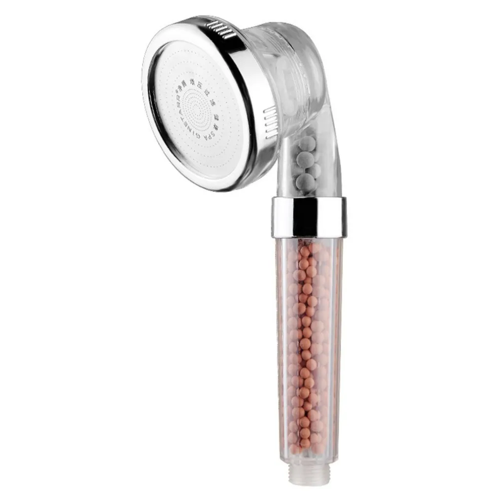 Душевая головка Регулируемая 3 режима высокого давления каменный поток ручная