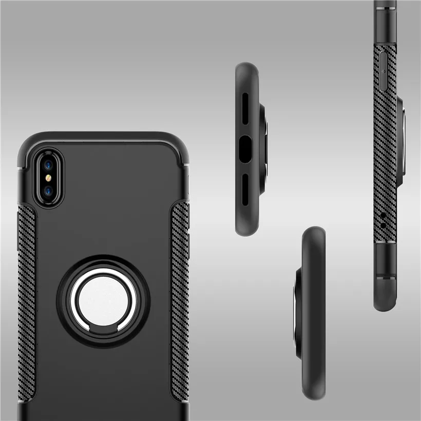 Для huawei Nova 4 чехол для Honor 10 Lite противоударный автомобильный держатель с магнитным
