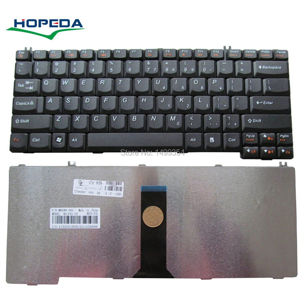 Новая клавиатура для ноутбука Lenovo G455 F41 G450 Y430 V450 Y530 G430 C466 14002 Y330 замена