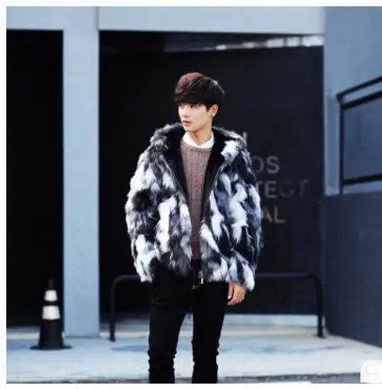 Мужская повседневная куртка с капюшоном большого размера 2019 S/5Xl мужское меховое