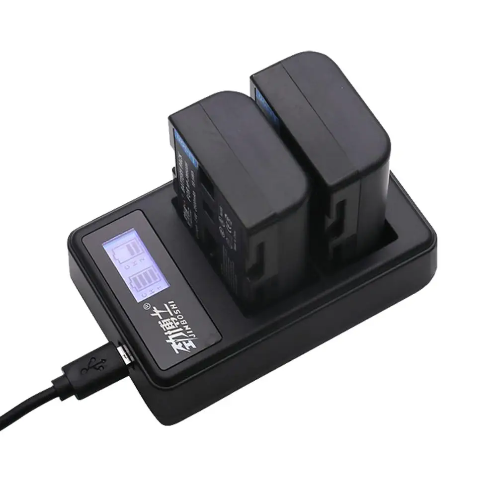 Аккумуляторная батарея с ЖК дисплеем и двойным USB зарядным устройством для