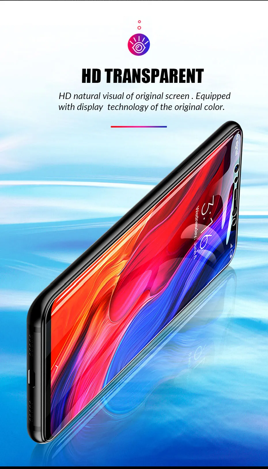 9D изогнутое закаленное стекло для Xiaomi mi 8 mi 8 A2 Lite защита экрана полное покрытие Защитное стекло для Xiaomi mi 8 A2 Lite Pro SE