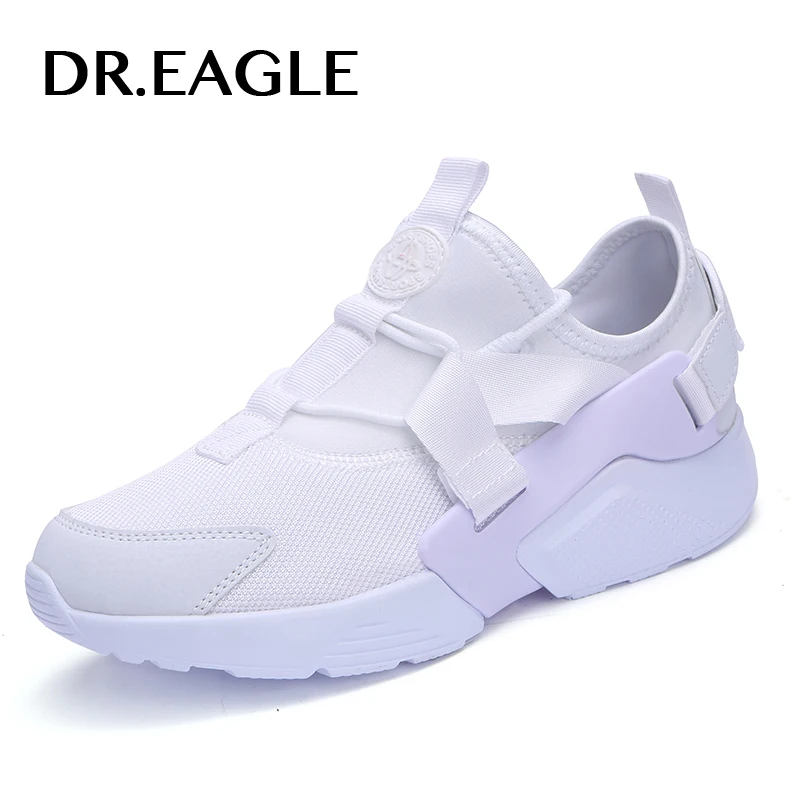 DR.EAGLE Outdoor white Men's sneakers Women running shoes chaussure homme sport athletic jogging Training Sneaker 2018 | Спорт и