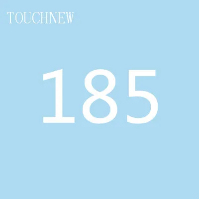 185 TOUCHNEW на заказ, одноцветные эскизные маркеры на спиртовой основе, двойная головка, кисть, маркеры, ручка для рисования, манга, товары для рукоделия, маркеры - Цвет: 185