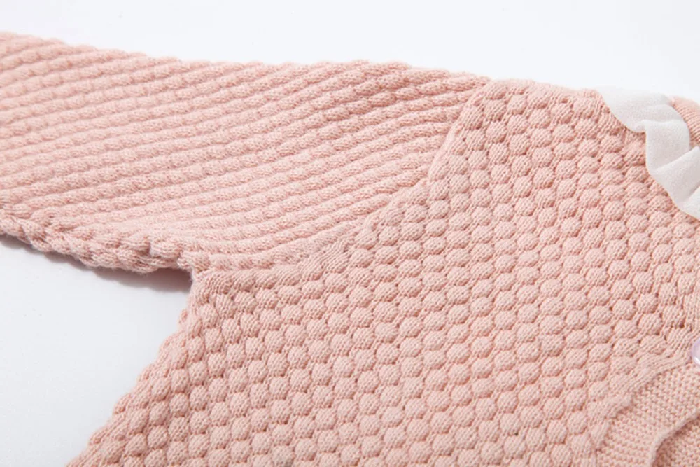 Knitted Baby Clothes For Boys Girls Outfits Newborn Clothing Set Sweater Cardigan + Shorts 2 pcs Ruffle Toddler | Детская одежда и