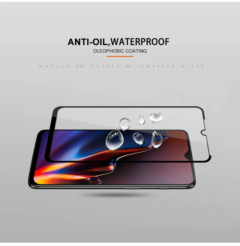 Mocolo закаленное защитное стекло для экрана oneplus 6 T 3D полное покрытие стеклянная пленка защита для oneplus 6 5 5 T 3 3 T oneplus 6 T 3 3 T