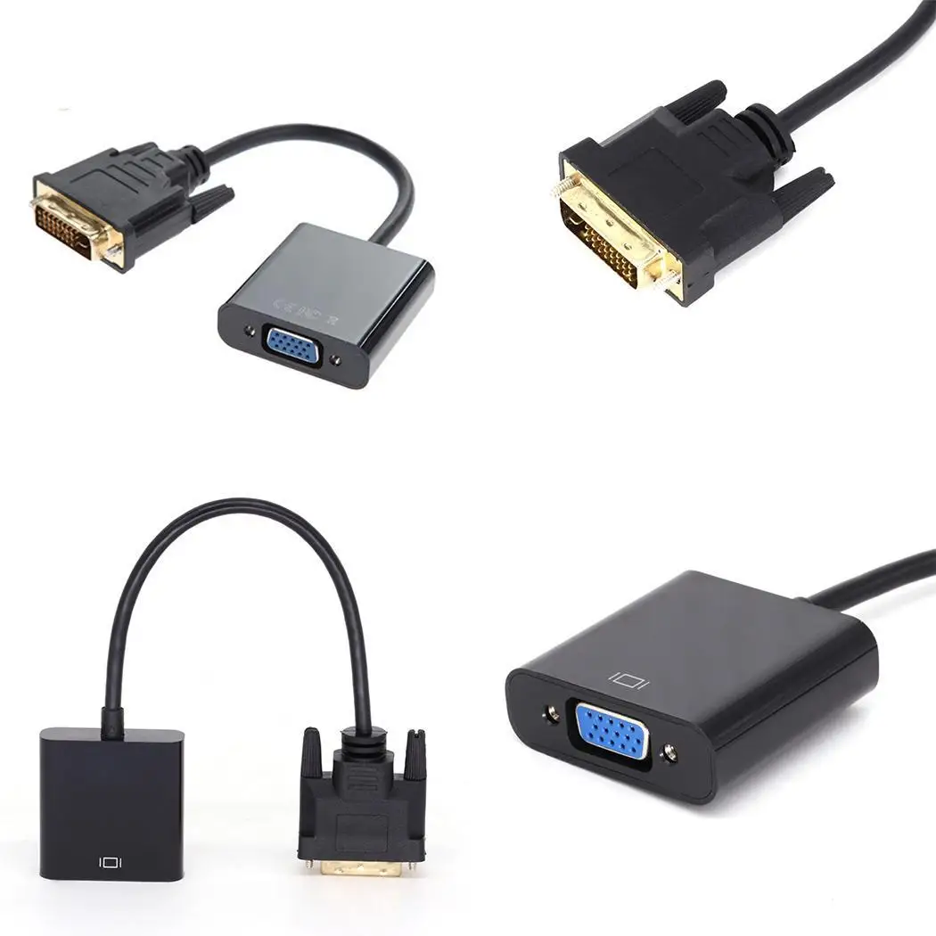 Прочный практичный с DVI на VGA высокой четкости 1080 P мультимедиа одной головкой 20