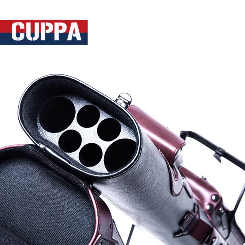 Новинка чехол для бильярдного кия Cuppa на 2 пуговицы с 4 валами Стильный 6