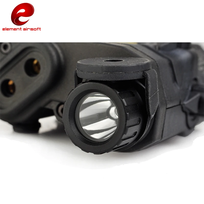 Тактический светильник Element Airsoft PEQ-15, Красный ИК-лазер, комбинированный WMX-200, охотничий фонарь, оружейный светильник, подходит для 20 мм, оружейный светильник PEQ15 EX418