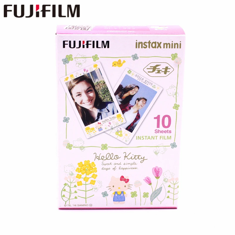 Оригинальная пленка Fujifilm Fuji Instax Mini 8 &quotХеллоу Китти&quot 10 листов для мини 11 7 9 лет 50s