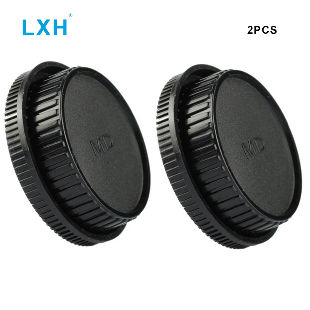 Комплект передних крышек для объектива LXH MD + задние крышки Minolta MC детали