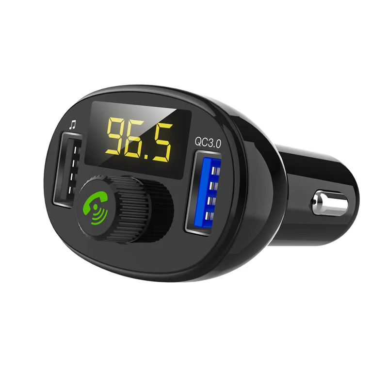 Автомобильный fm передатчик JaJaBor Bluetooth автомобильный комплект громкой связи