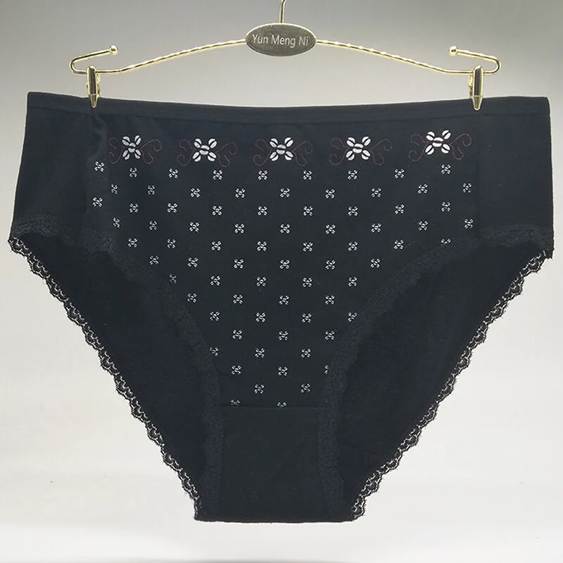1 шт. большой XXL XXXL 4XL женские трусики Высокая эластичность удобные дышащие нижнее